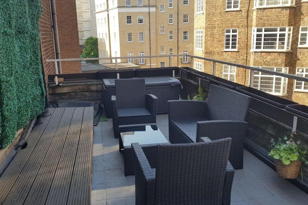 Studio Apt With Huge Balcony Near Oxford St - Marble Arch - Hydepark London Bagian luar foto